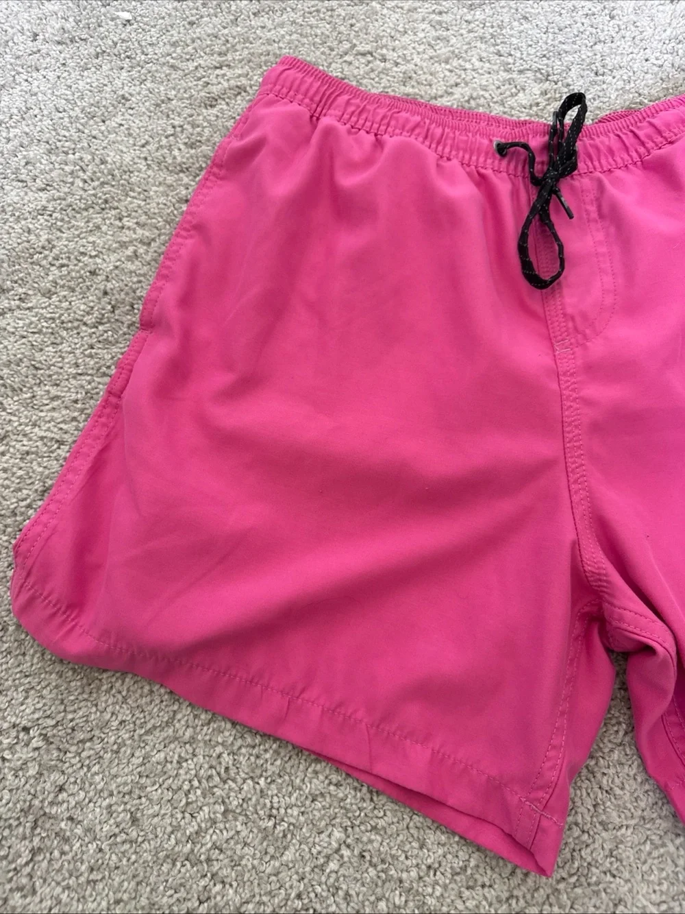 Quicksilver‎ Mens Everyday Volley 15 Shorts Pink Size M Drawstring Soft Swim